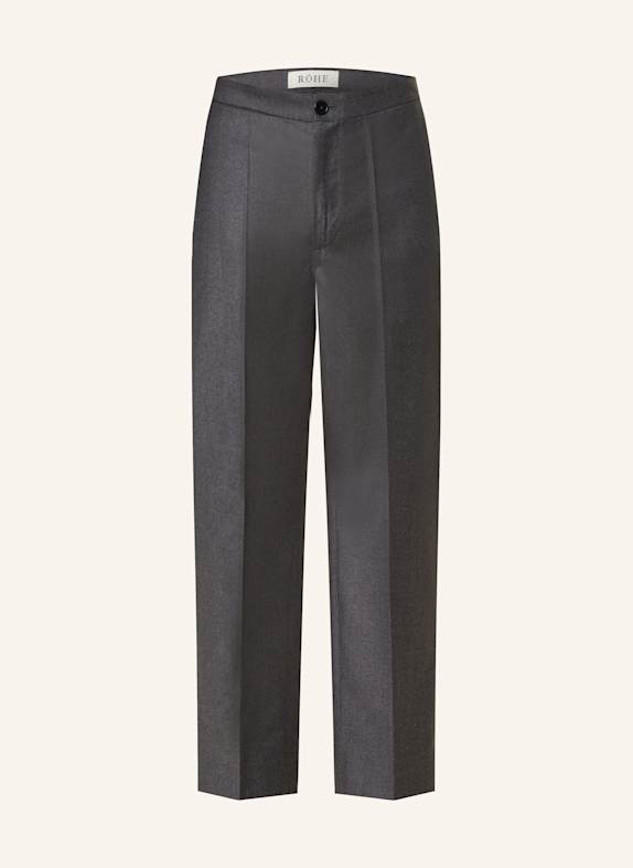 RÓHE Hose Regular Fit GRAU