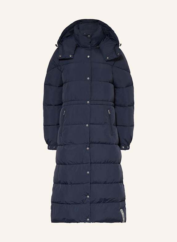 IQ STUDIO EMMA quilted coat DARK BLUE