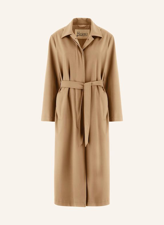 HERNO Mantel CAMEL