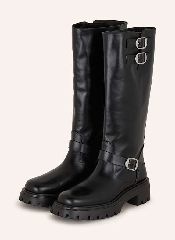 STUART WEITZMAN EMERSON boots BLACK