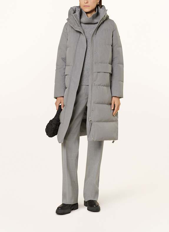 DUNO SHEGAN down coat LIGHT GRAY