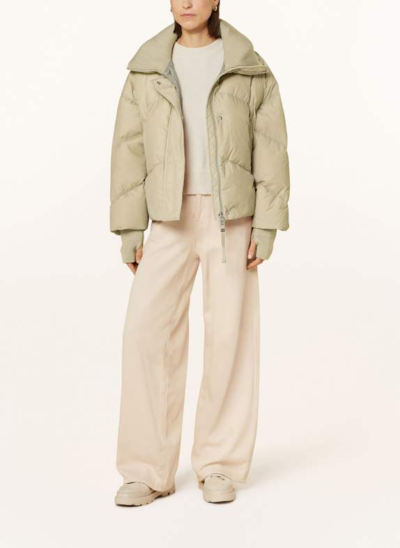 DUNO IRMA down jacket LIGHT BROWN