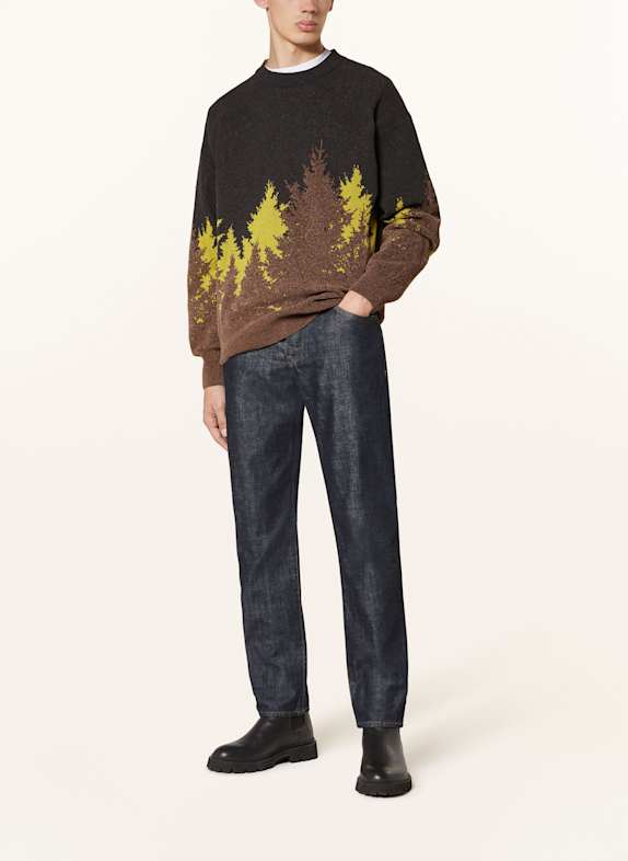 BOSS Jeans RE.MAINE Regular Fit 402 MØRKBLA