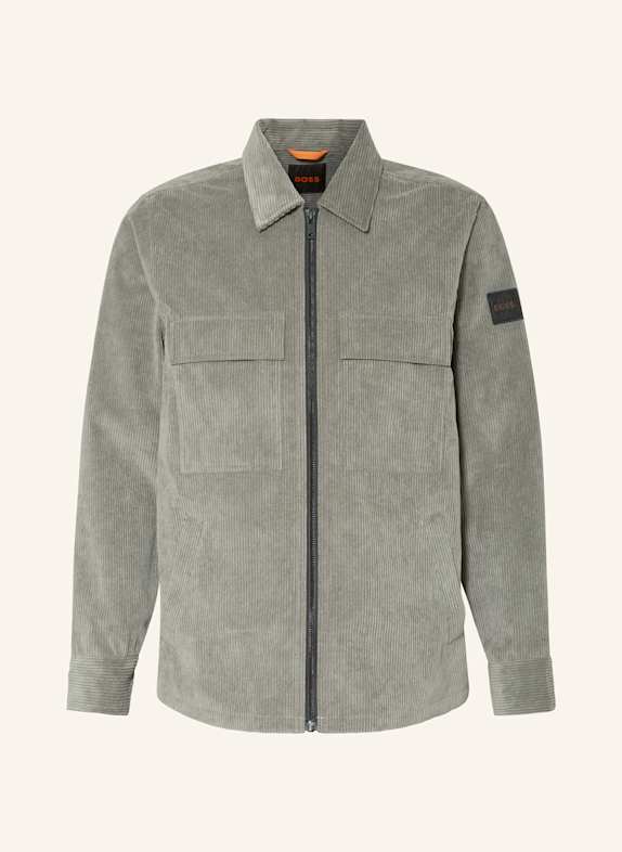 BOSS Cord-Overjacket LOZZY GRAU