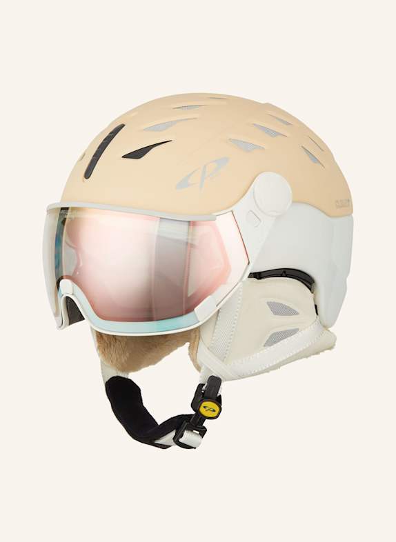 CP Skihelm CUMA WEISS/ HELLORANGE