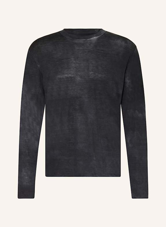SATISFY Longsleeve CLOUDMERINO™ aus Merinowolle DUNKELGRAU