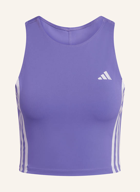 adidas Cropped tank top OWN THE RUN PURPLE