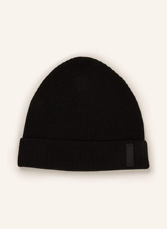 TIGER OF SWEDEN Mütze CALDU aus Merinowolle SCHWARZ