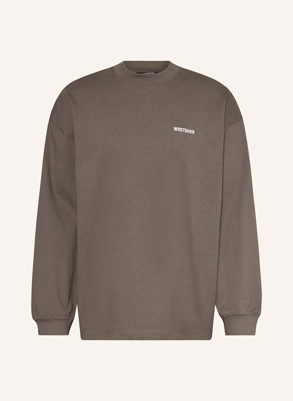 WRSTBHVR Longsleeve ARVID DUNKELBRAUN