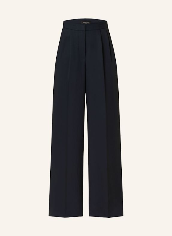FABIANA FILIPPI Wide leg trousers DARK BLUE