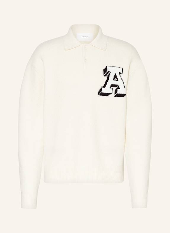 AXEL ARIGATO Sweter ECRU/ CZARNY/ BIAŁY
