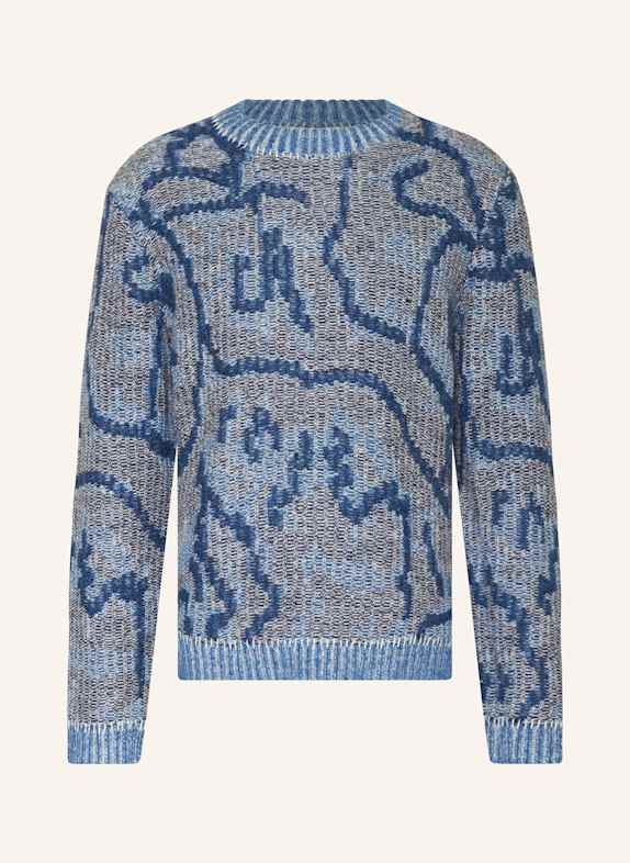 HOLZWEILER Sweater CHARLES BLUE/ DARK BLUE