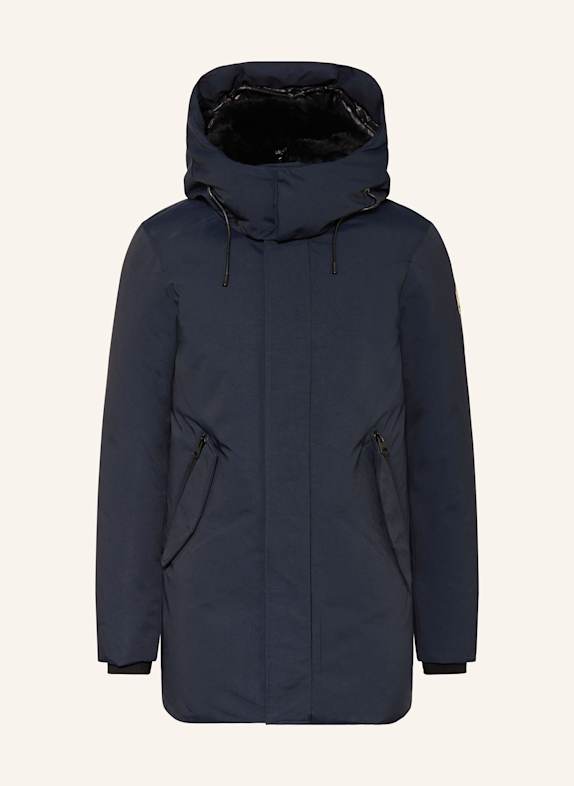 Mackage Daunenmantel SULLIVAN mit abnehmbarer Kapuze und Blende DUNKELBLAU