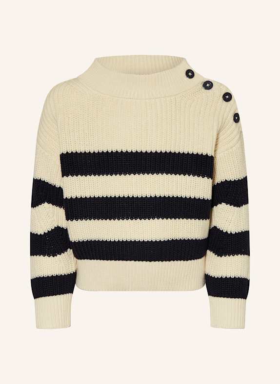 PETIT BATEAU Pullover HELLGELB/ DUNKELBLAU