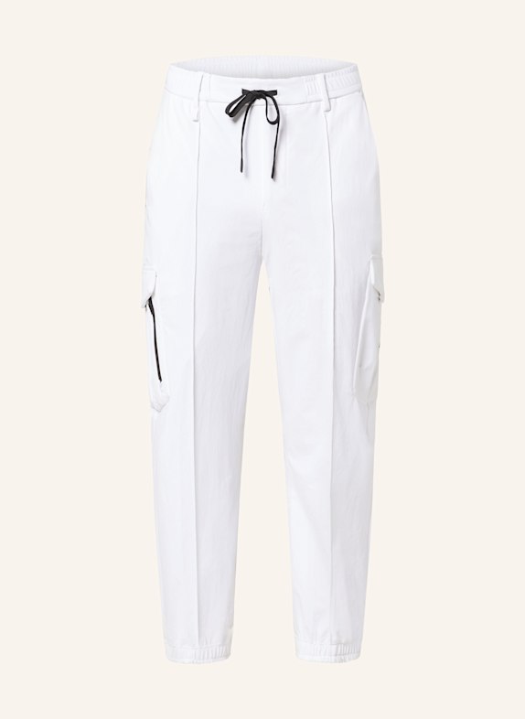 BOSS Cargohose CHESTER Relaxed Fit WEISS