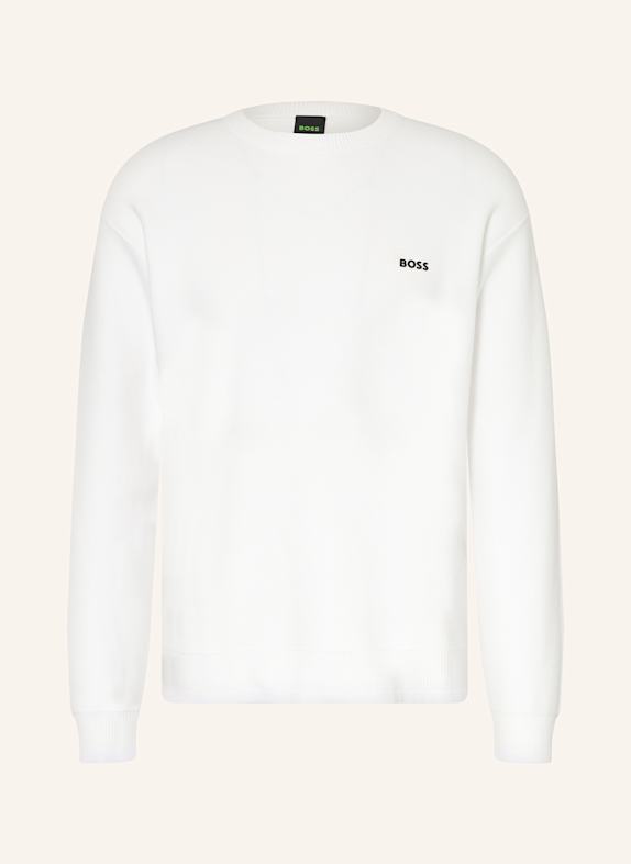 BOSS Sweter RARTIC BIAŁY