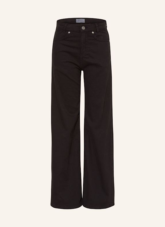 BLUE EFFECT Flared Jeans SCHWARZ