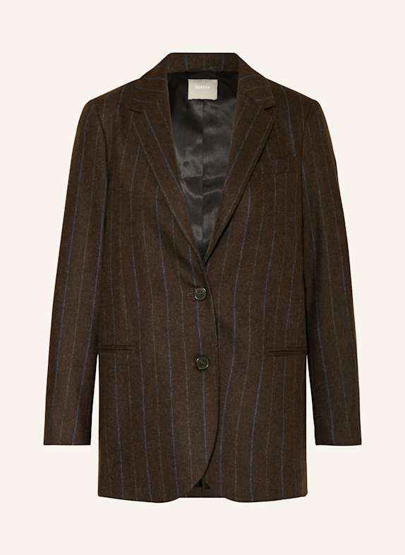 Kiltie Blazer LUCAS DUNKELBRAUN/ HELLBLAU