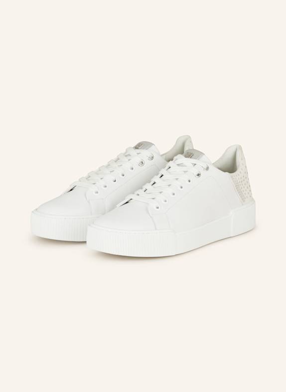 Högl Sneaker mit Schmucksteinen WEISS