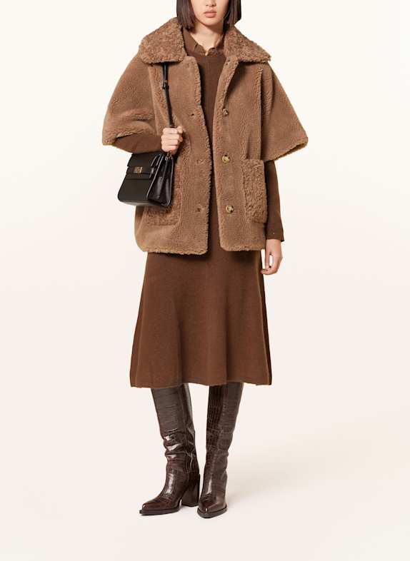 lilienfels Teddyfell-Cape CAMEL