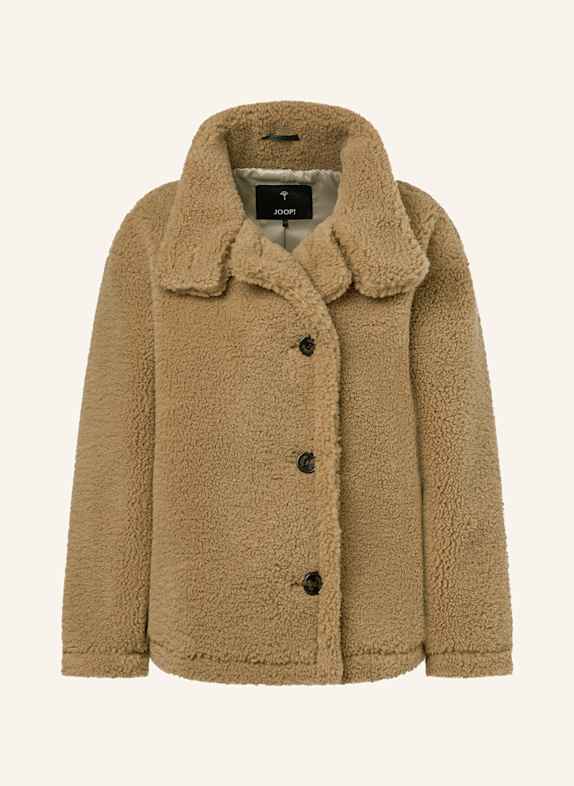 JOOP! Teddyfell-Jacke HELLBRAUN