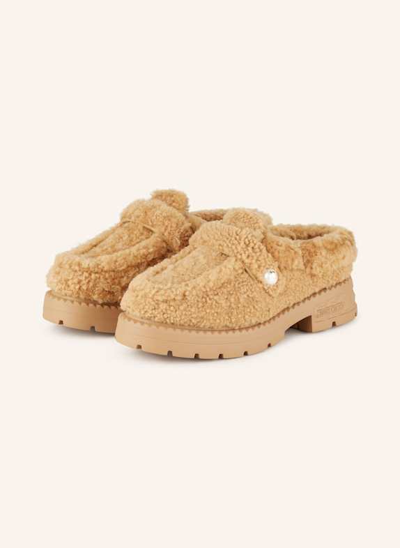 JIMMY CHOO Mules SHEA MULE BEIGE