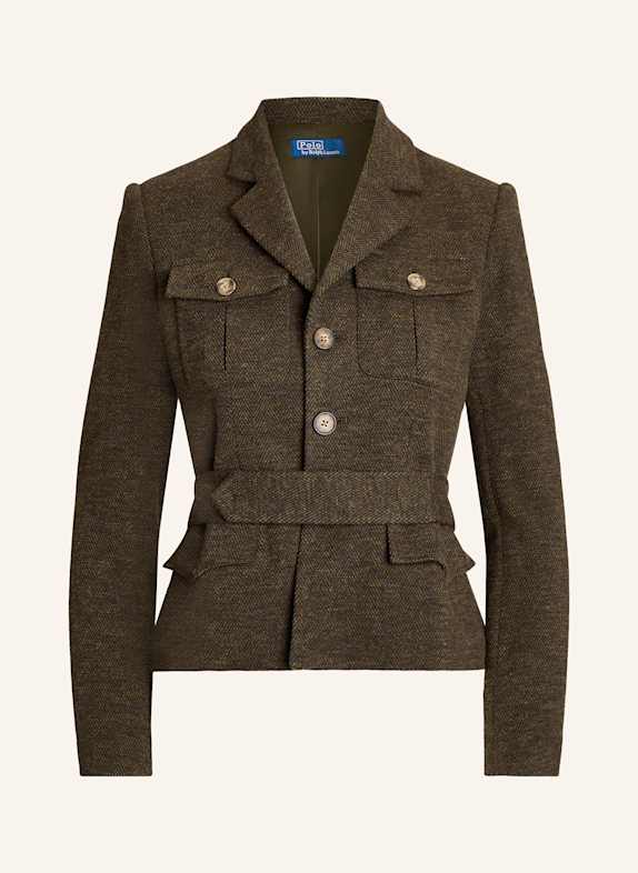 A31126 Polo Homem DUNKELBRAUN