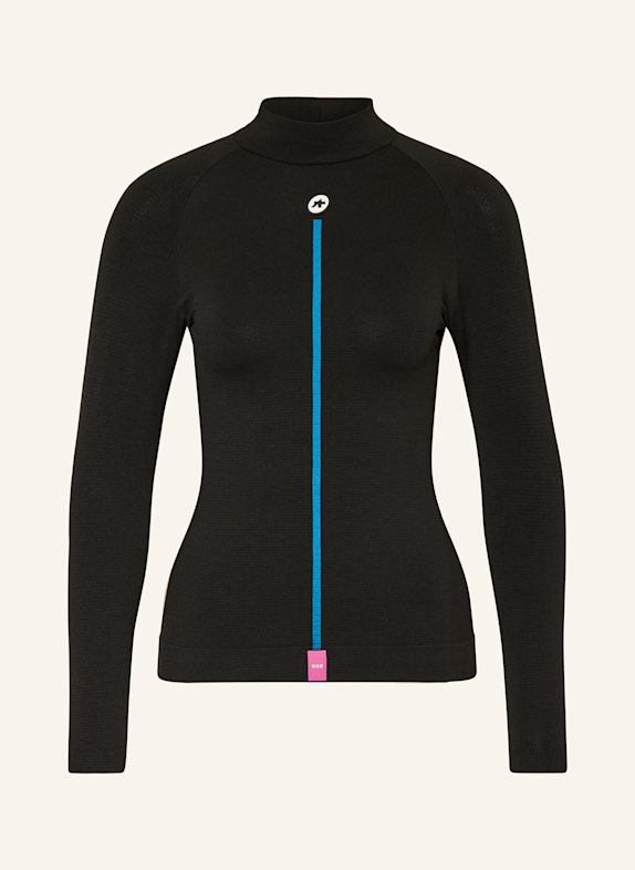 ASSOS Cyklistické tričko WINTER LS SKIN LAYER P1 ČERNÁ