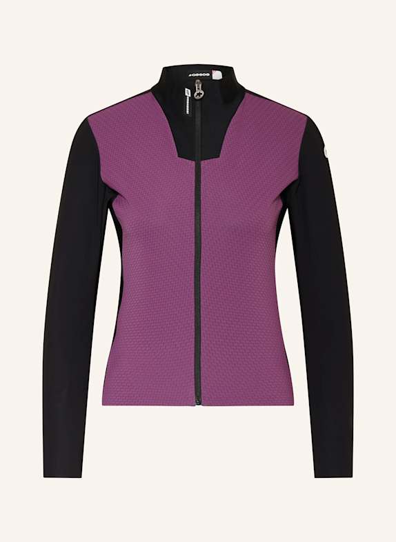 ASSOS Cyklistická termobunda UMA GT HASHOOGI WINTERJACKE S11 ČERNÁ/ FIALOVÁ