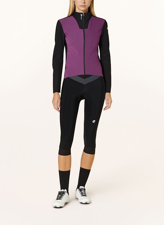 ASSOS Thermo-Radjacke UMA GT HASHOOGI WINTERJACKE S11 SCHWARZ / LILA