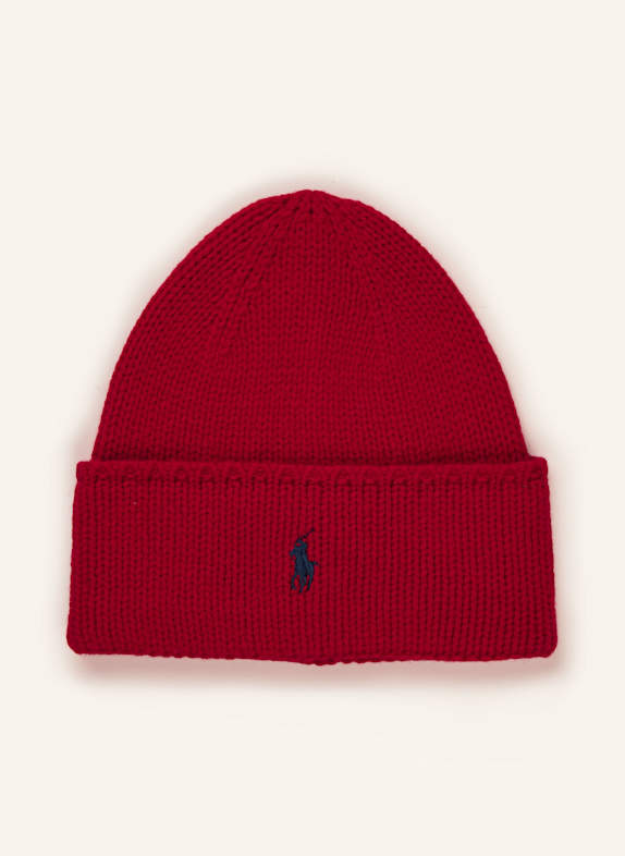 POLO RALPH LAUREN Beanie DARK RED