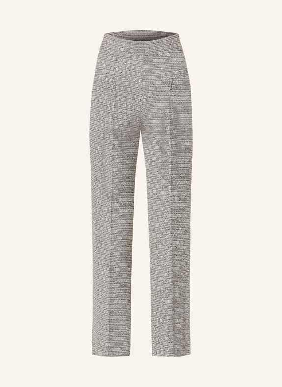 CINQUE Tweed-Hose CIHELGA SCHWARZ/ WEISS/ BEIGE