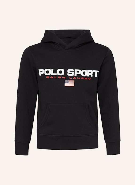 palm angels side stripe knit marine polo shirt item Hoodie SCHWARZ