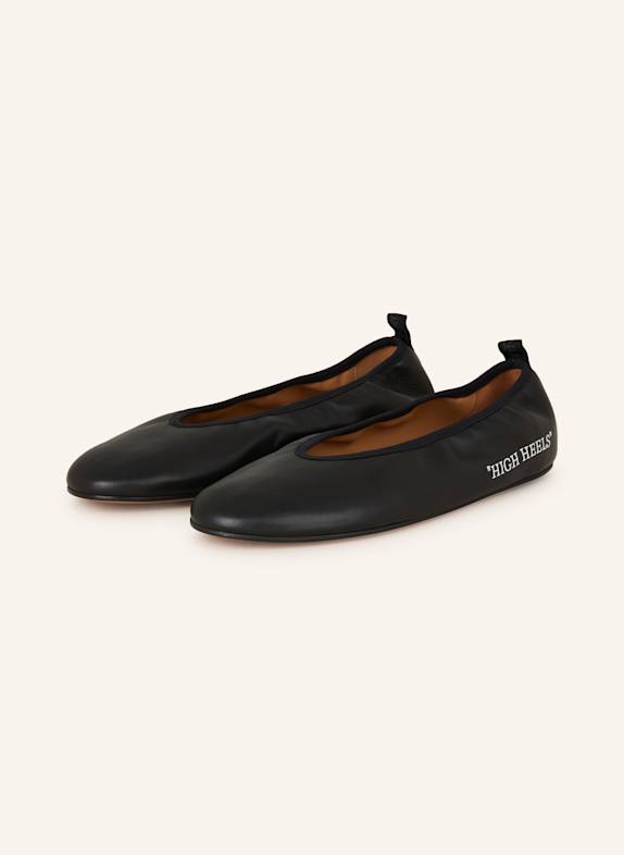Off-White Ballet flats BLACK/ WHITE