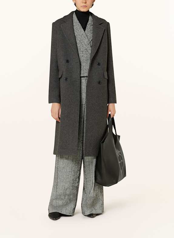 Lala Berlin Wool coat DARK GRAY