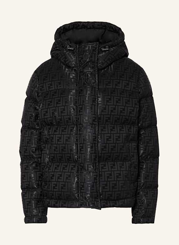 FENDI Down jacket BLACK