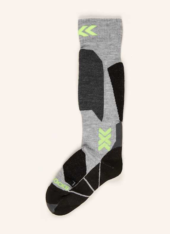 X-SOCKS Skisocken SKI DISCOVER G741 RHINO GREY/CANARY