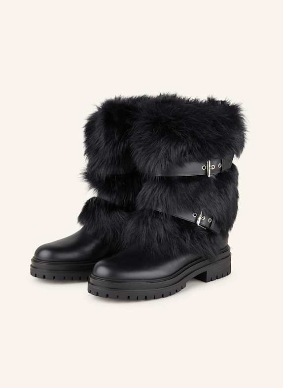Gianvito Rossi Biker Boots MAVERICK SCHWARZ