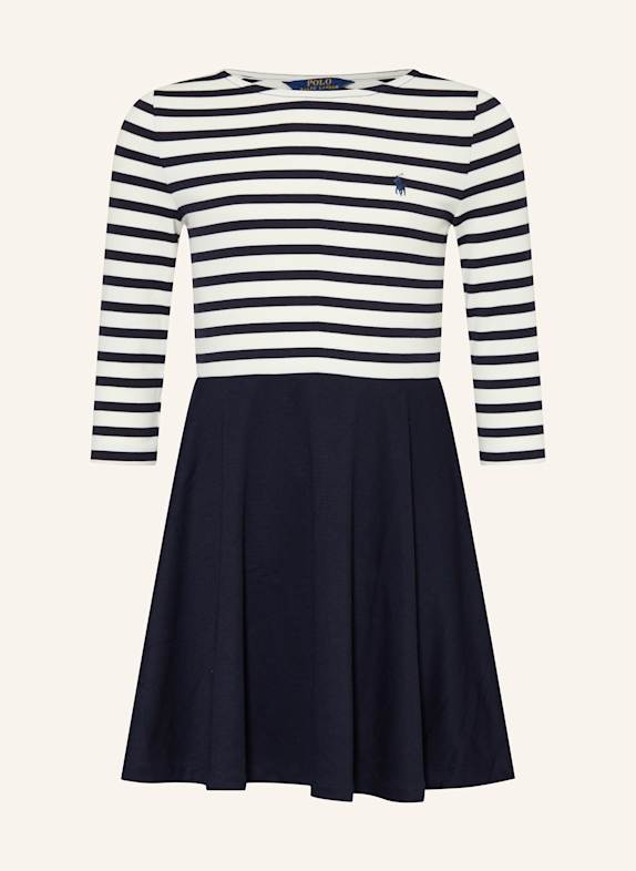 POLO RALPH LAUREN Kleid DUNKELBLAU/ WEISS