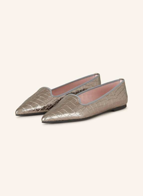 Pretty Ballerinas Lackballerinas SILBER