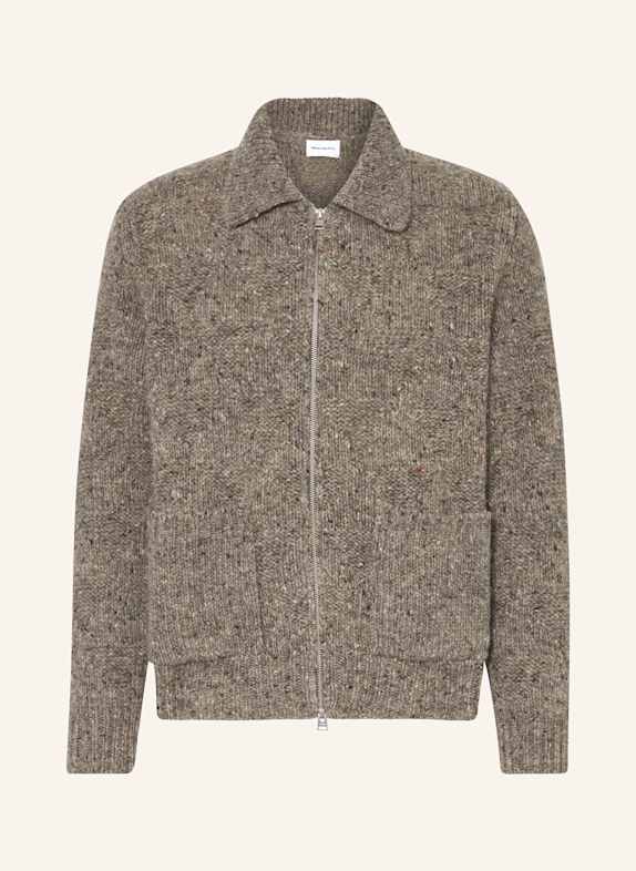 NORSE PROJECTS Strickjacke ERIK GRAU