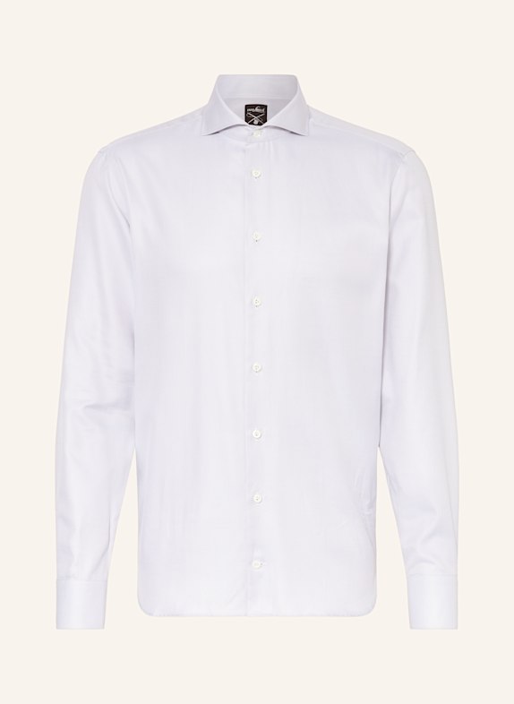 van Laack Shirt PLAIN TWILL CITY Tailored Fit LIGHT GRAY