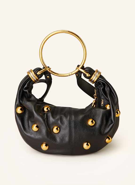 Chloé Kabelka BRACELET s nýty BLACK