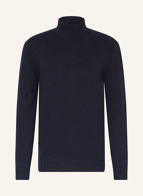 CINQUE Bouclé-Rollkragenpullover CIZINO DUNKELBLAU