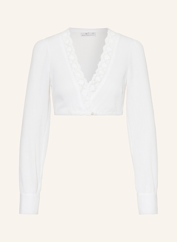 WALDORFF Dirndlbluse WEISS