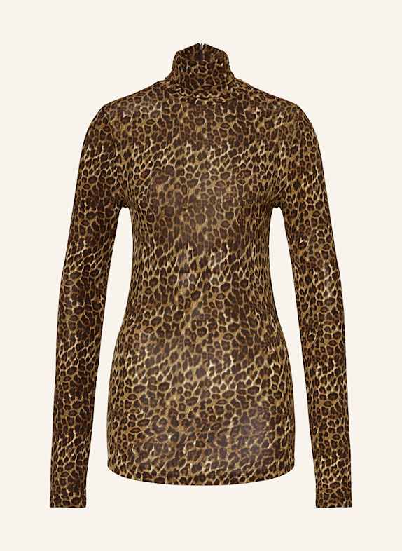 ISABEL MARANT Longsleeve JOYELA DUNKELGELB/ BRAUN/ SCHWARZ