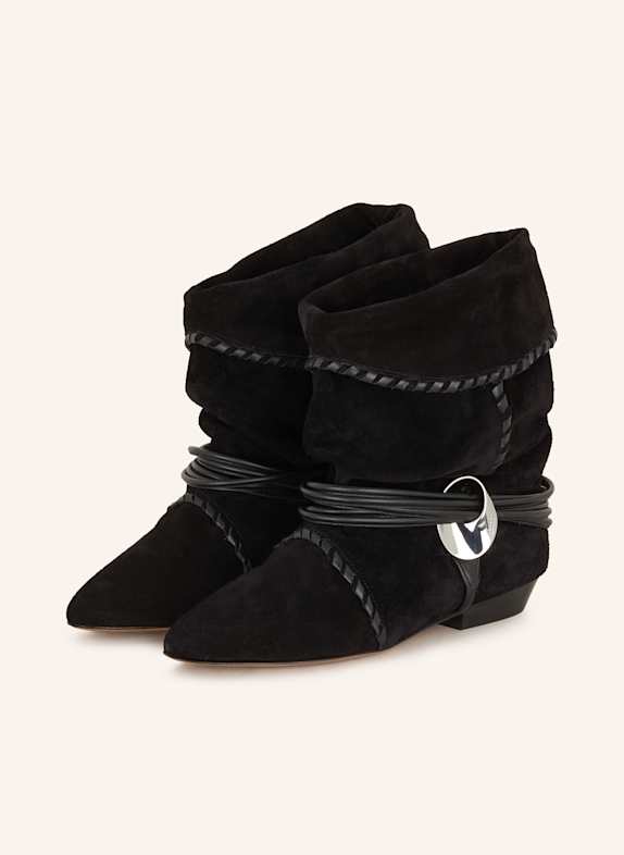 ISABEL MARANT Stiefeletten SELLEN SCHWARZ