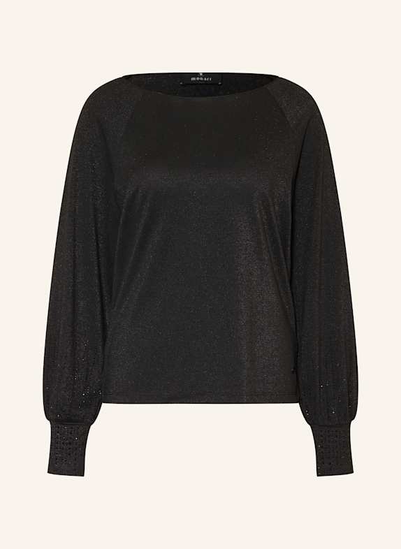 monari Pullover mit Glitzergarn SCHWARZ