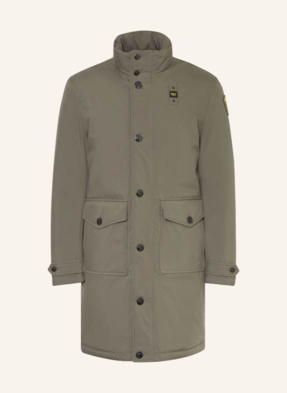 Blauer Daunenparka OLIV