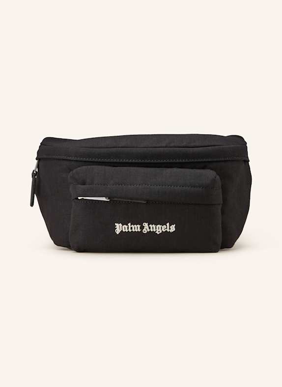Palm Angels Waist bag BLACK/ WHITE